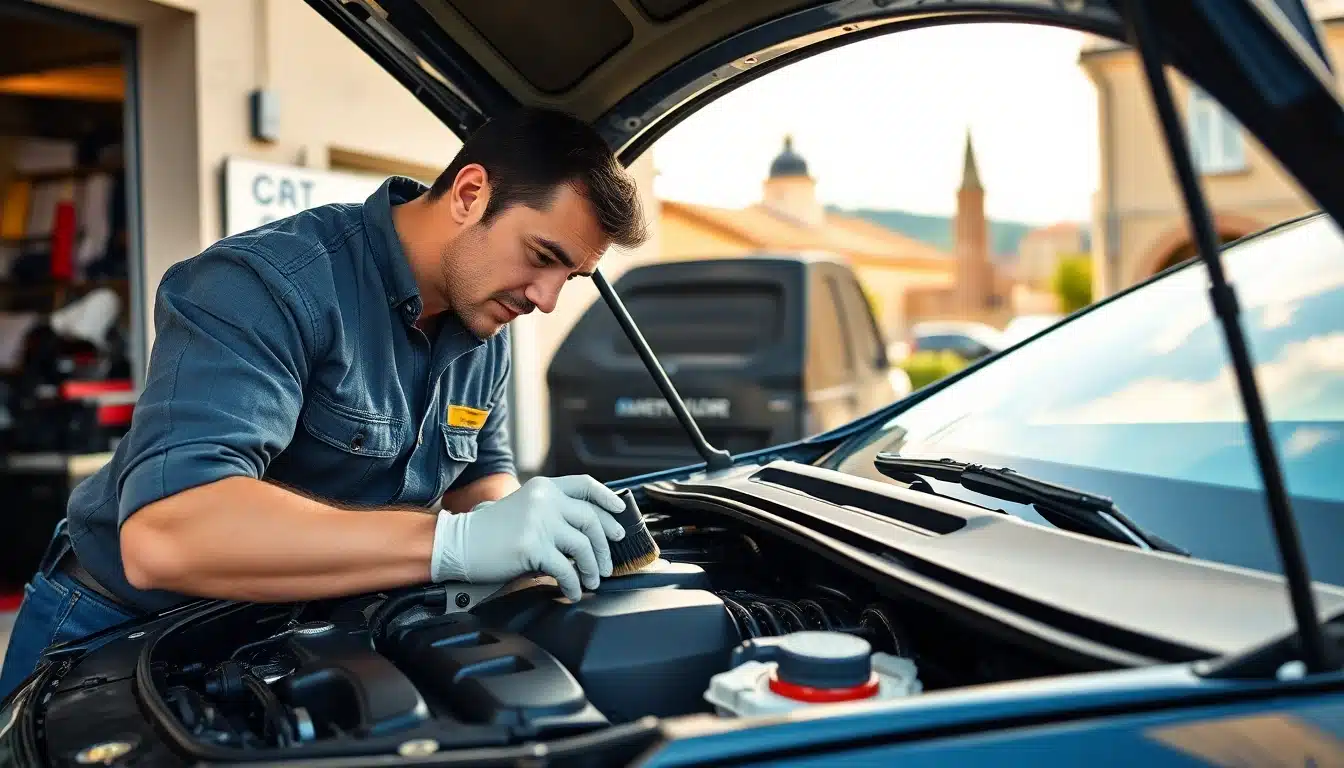 Comment nettoyer un moteur de voiture