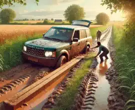 comment sortir une voiture embourbée