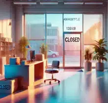 Peut-on fermer une entreprise du jour au lendemain