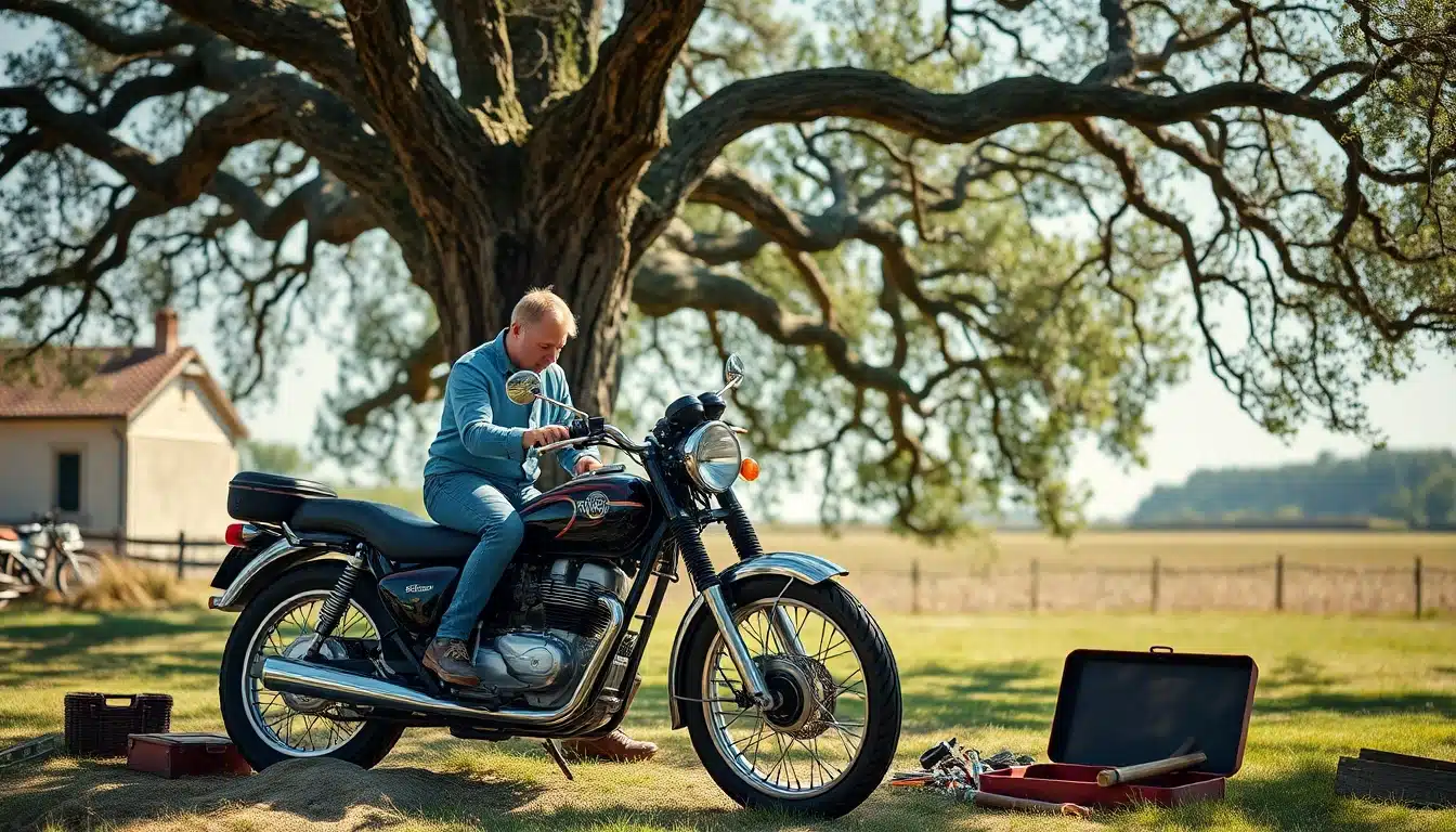 Comment passer une moto en collection