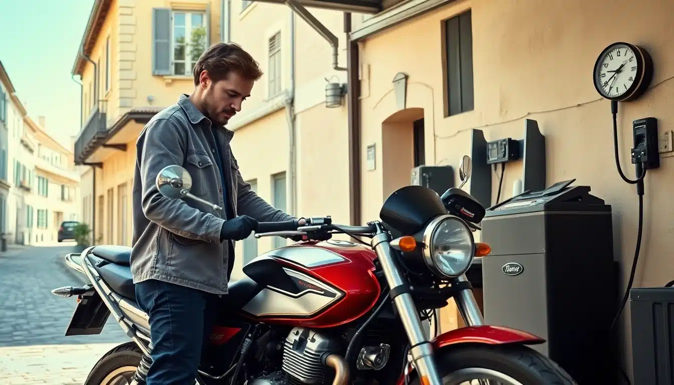 Comment charger une batterie moto