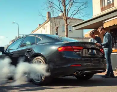 Pourquoi ma voiture fume blanc