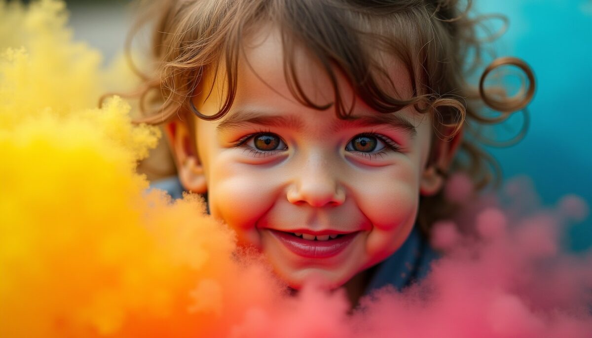 Une explosion de couleurs pour éveiller les tout-petits